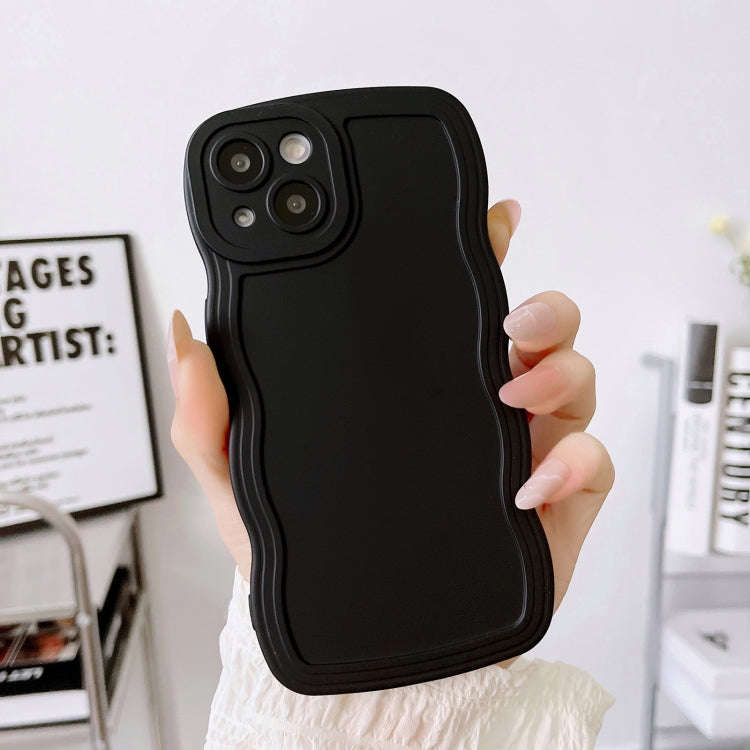 Wave Edge Silicone Phone Case, For iPhone 14, For iPhone 14 Plus, For iPhone 14 Pro, For iPhone 1...