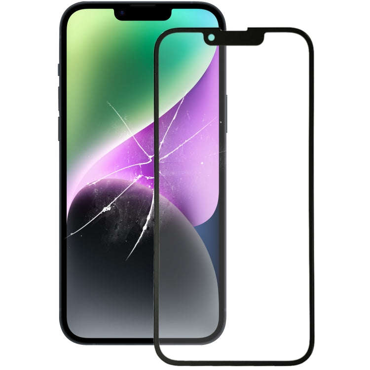 Front Screen Outer Glass Lens with OCA Optically Clear Adhesive, For iPhone 14, For iPhone 14 Plu...