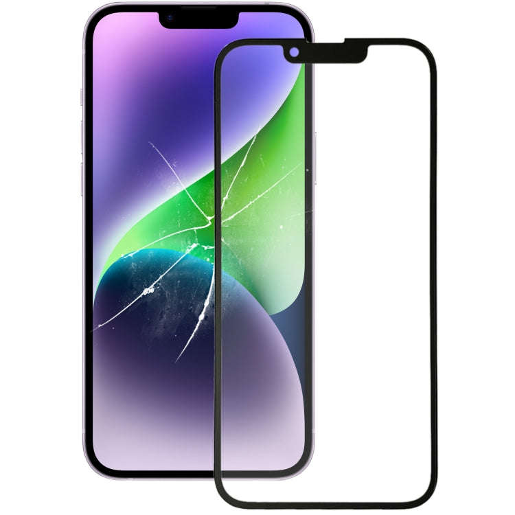 Front Screen Outer Glass Lens with OCA Optically Clear Adhesive, For iPhone 14, For iPhone 14 Plu...