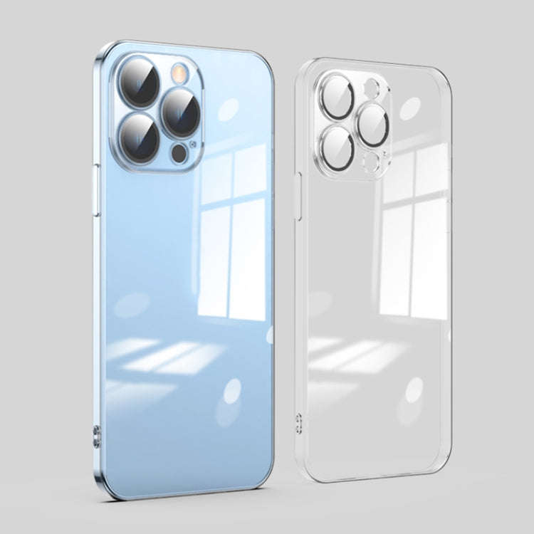 Dustproof Glass Lens Protection Electroplating Phone Case, For iPhone 13 Pro, For iPhone 13 Pro M...