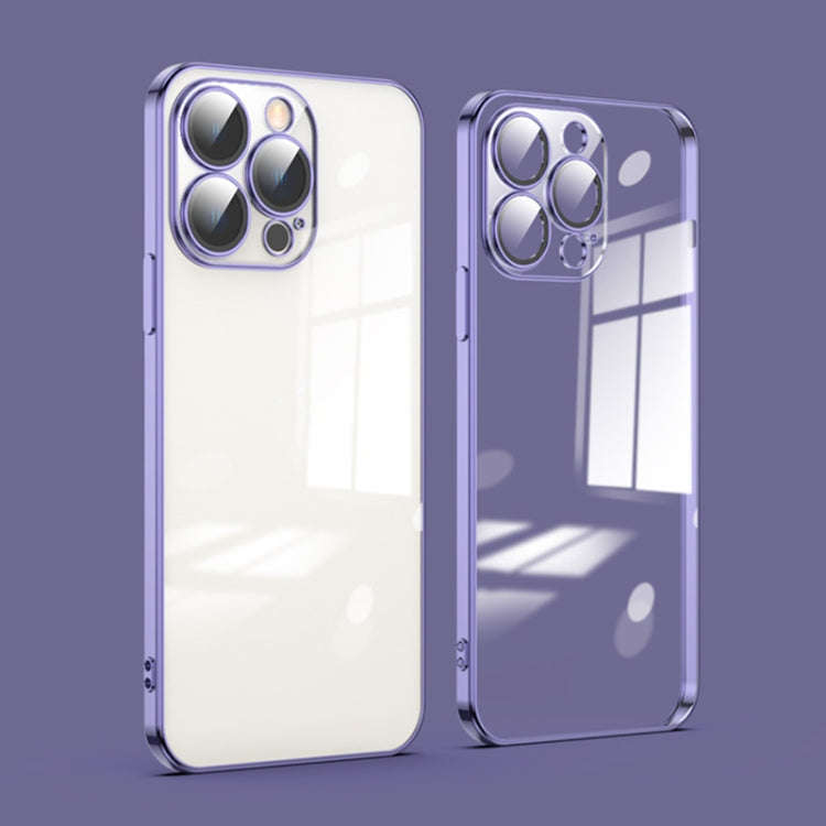 Dustproof Glass Lens Protection Electroplating Phone Case, For iPhone 13 Pro, For iPhone 13 Pro M...