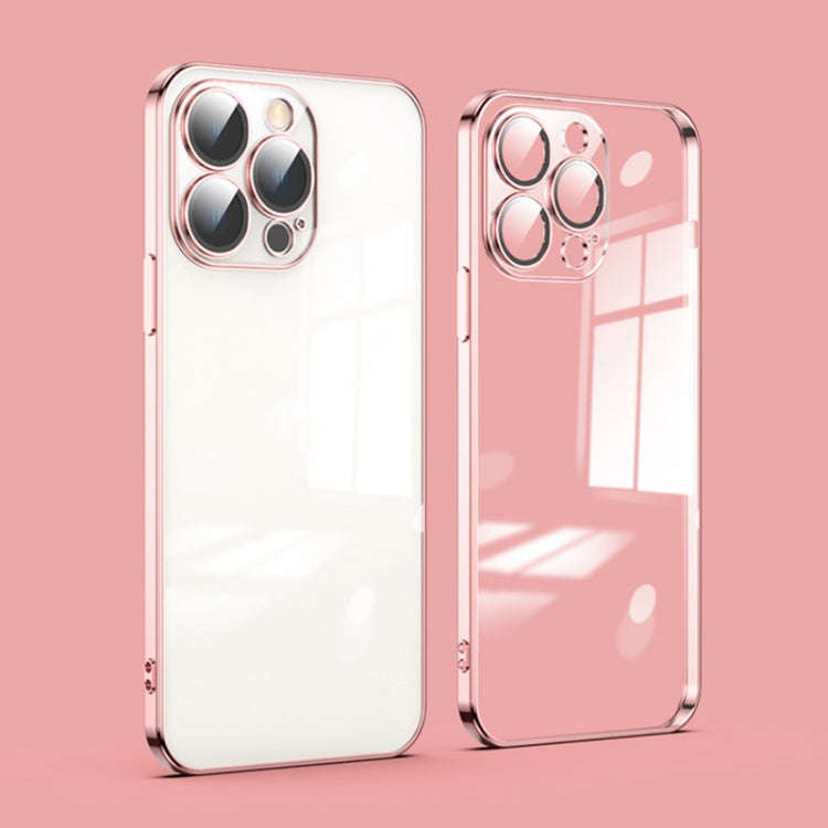 Dustproof Glass Lens Protection Electroplating Phone Case, For iPhone 13 Pro, For iPhone 13 Pro M...