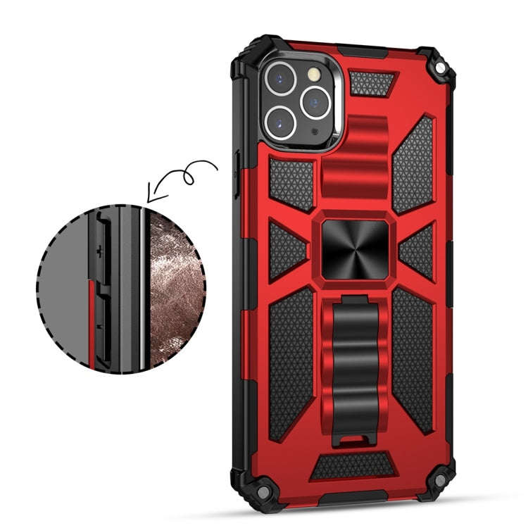 Armor Shockproof TPU + PC Magnetic Protective Case with Holder, For iPhone 11, For iPhone 11 Pro,...