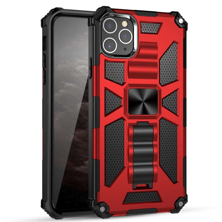 Armor Shockproof TPU + PC Magnetic Protective Case with Holder, For iPhone 11, For iPhone 11 Pro,...
