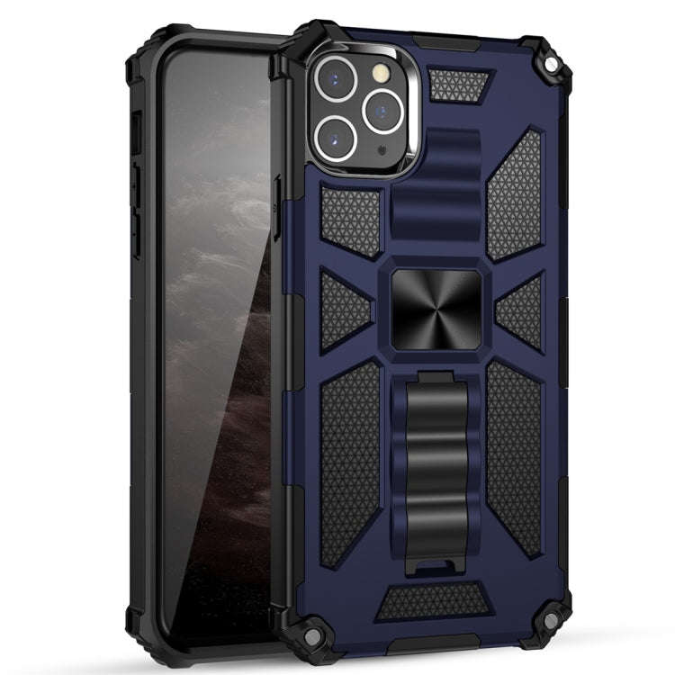 Armor Shockproof TPU + PC Magnetic Protective Case with Holder, For iPhone 11, For iPhone 11 Pro,...