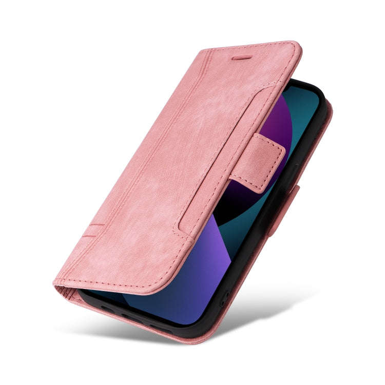 BETOPNICE Dual-side Buckle Leather Phone Case, For iPhone 14, For iPhone 14 Plus, For iPhone 14 P...