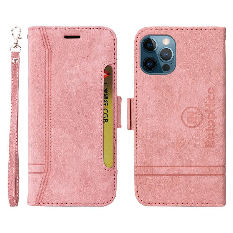 BETOPNICE Dual-side Buckle Leather Phone Case, For iPhone 12 / 12 Pro, For iPhone 12 Pro Max, For...