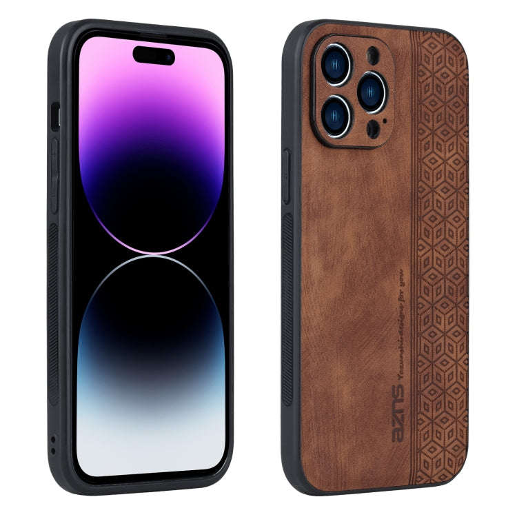 AZNS 3D Embossed Skin Feel Phone Case, For iPhone 14 Pro Max, For iPhone 14 Pro, For iPhone 13 Pr...