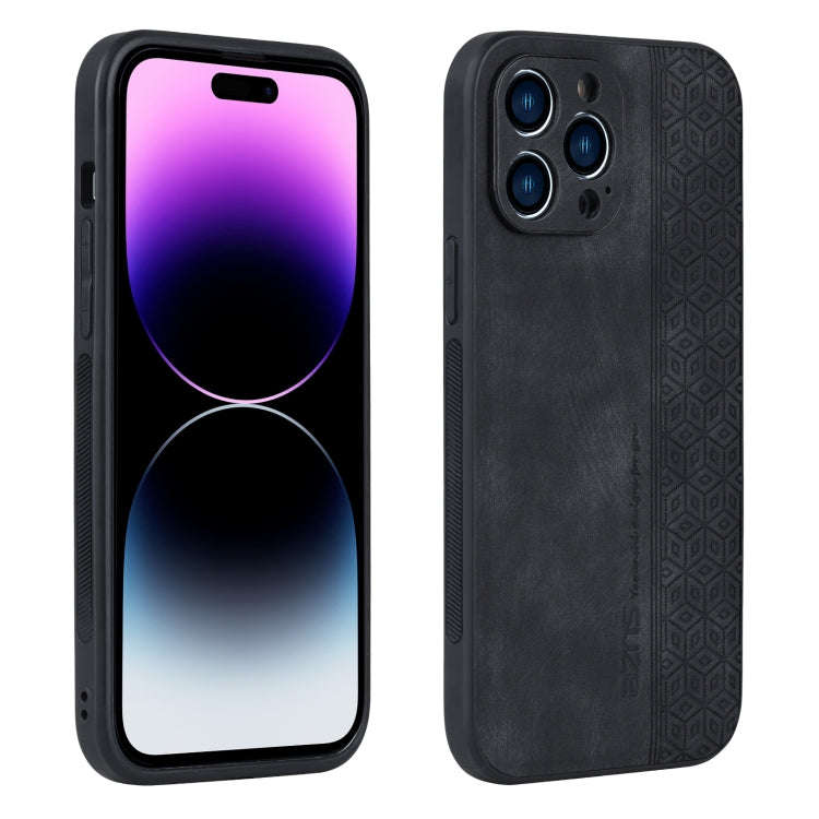 AZNS 3D Embossed Skin Feel Phone Case, For iPhone 14 Pro Max, For iPhone 14 Pro, For iPhone 13 Pr...