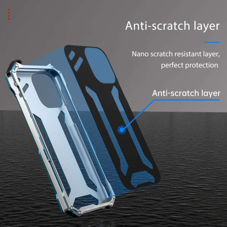 R-JUST RJ17 Shockproof Armor Metal Phone Case, For iPhone 14, For iPhone 14 Plus, For iPhone 14 P...