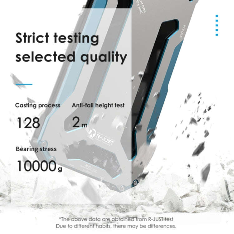 R-JUST RJ17 Shockproof Armor Metal Phone Case, For iPhone 14, For iPhone 14 Plus, For iPhone 14 P...
