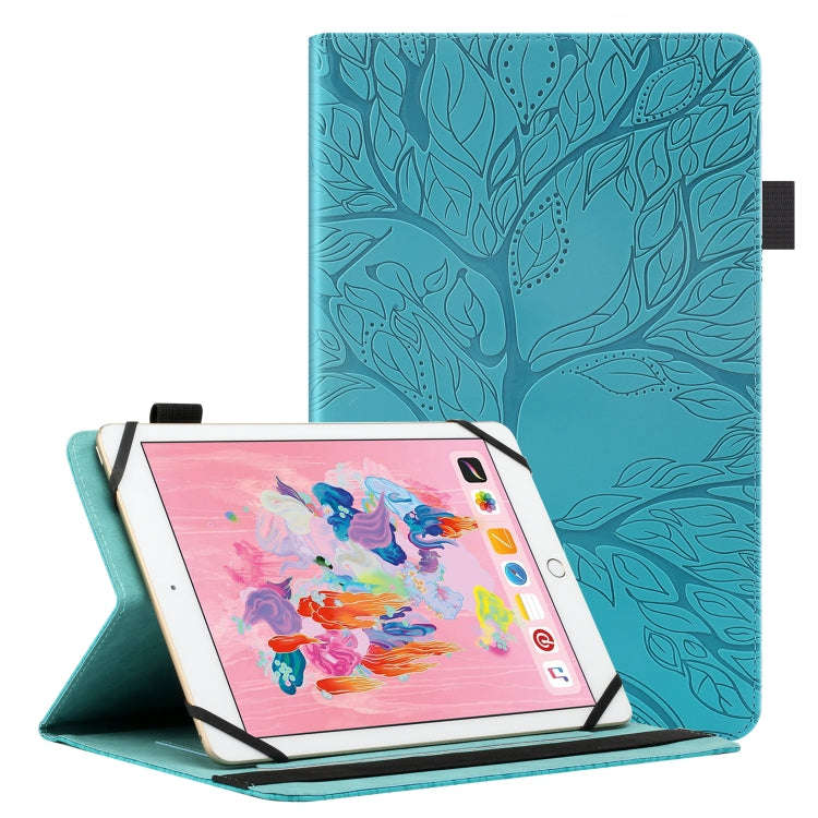 Life Tree Pattern Flip Universal Leather Tablet Case, For 8 inch, For 10 inch