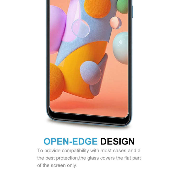 0.26mm 9H Surface Hardness 2.5D Explosion-proof Tempered Glass Non-full Screen Film, For Galaxy A...
