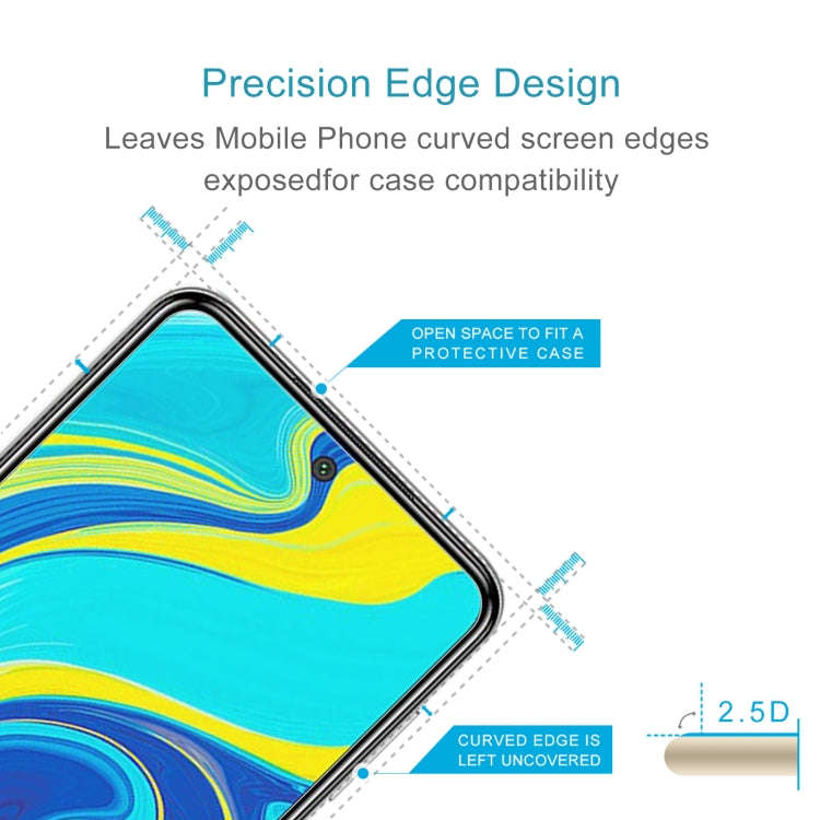 0.26mm 9H Surface Hardness 2.5D Explosion-proof Tempered Glass Non-full Screen Film, For Xiaomi R...