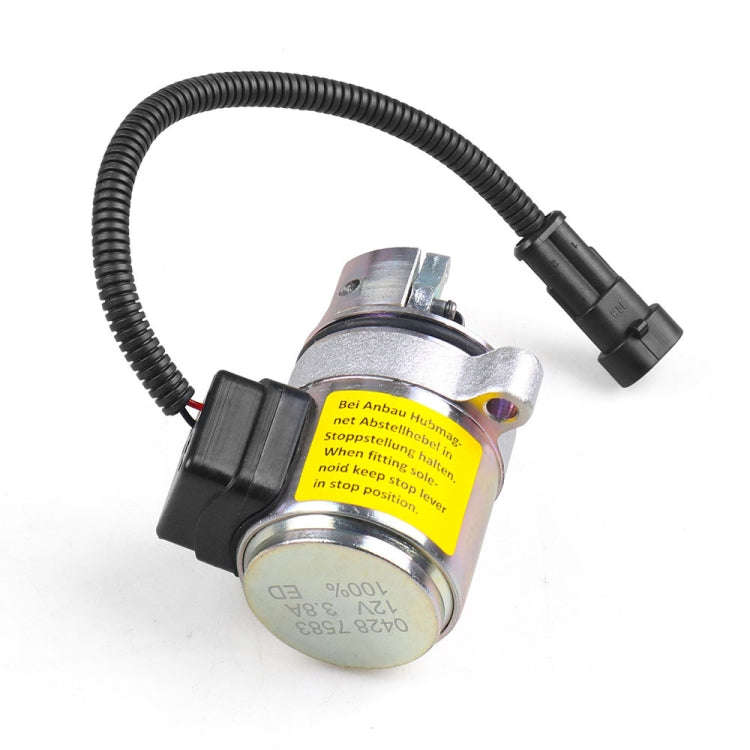 Fuel Shutdown Shut Off Solenoid Valve for Deutz Engine 04287583 04287116, 04287116