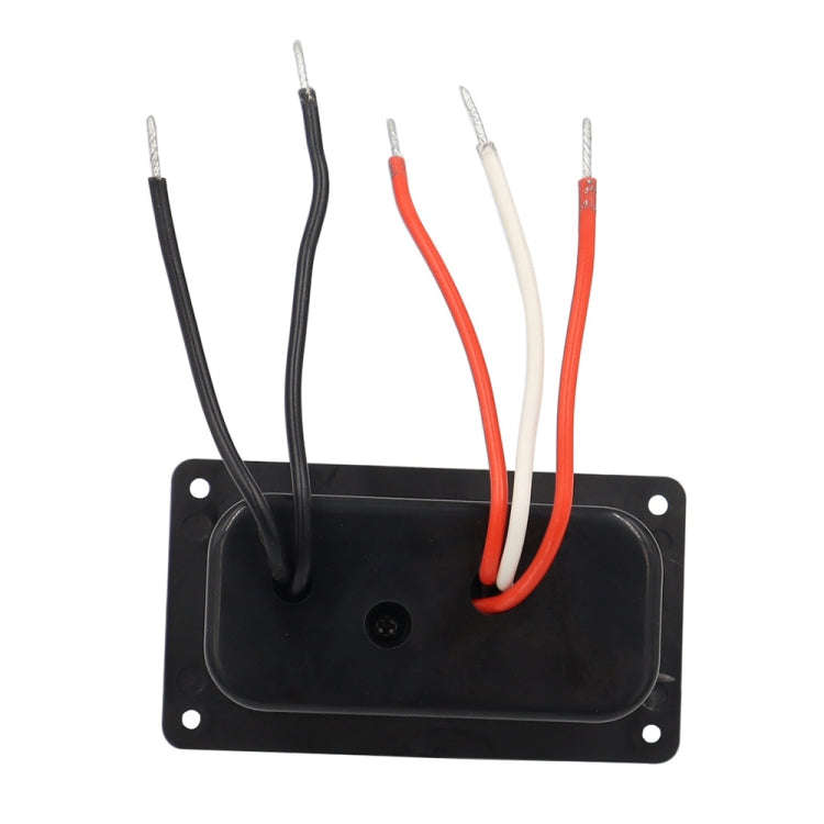 Car Ship Modified Switch Panel Rocker Switch Panel with Indicator Light, Shake Switch