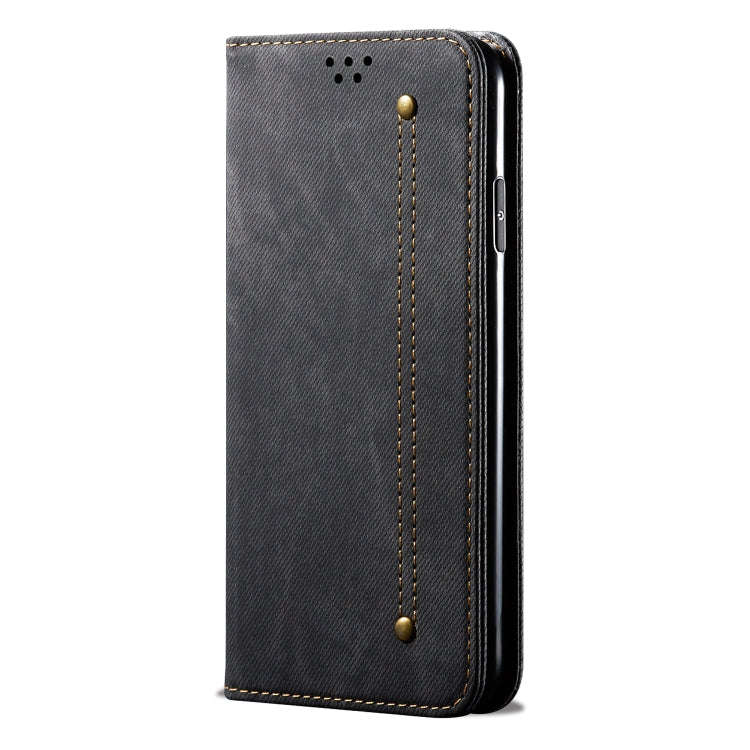 Denim Texture Casual Style Horizontal Flip Leather Case with Holder & Card Slots & Wallet, For OP...