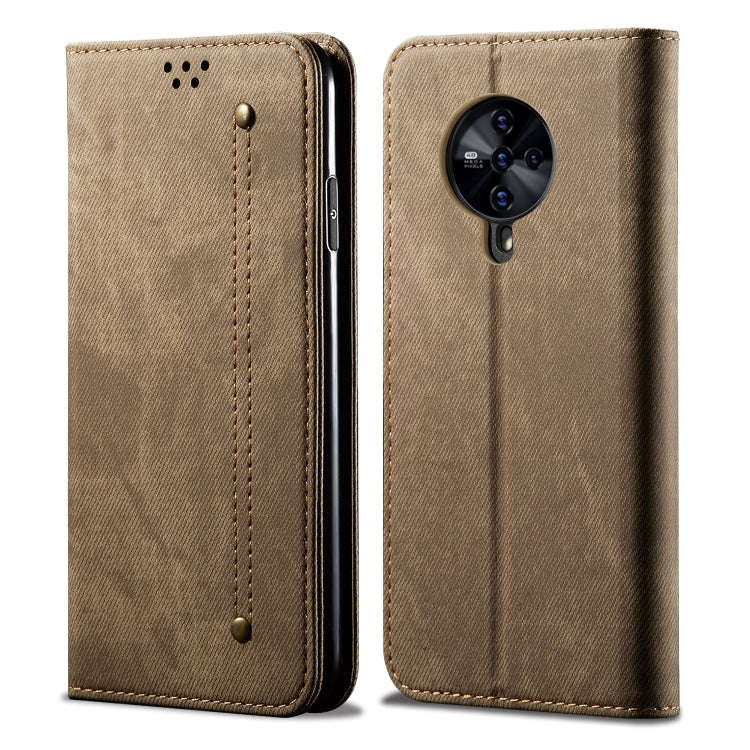 Denim Texture Casual Style Horizontal Flip Leather Case with Holder & Card Slots & Wallet, For OP...