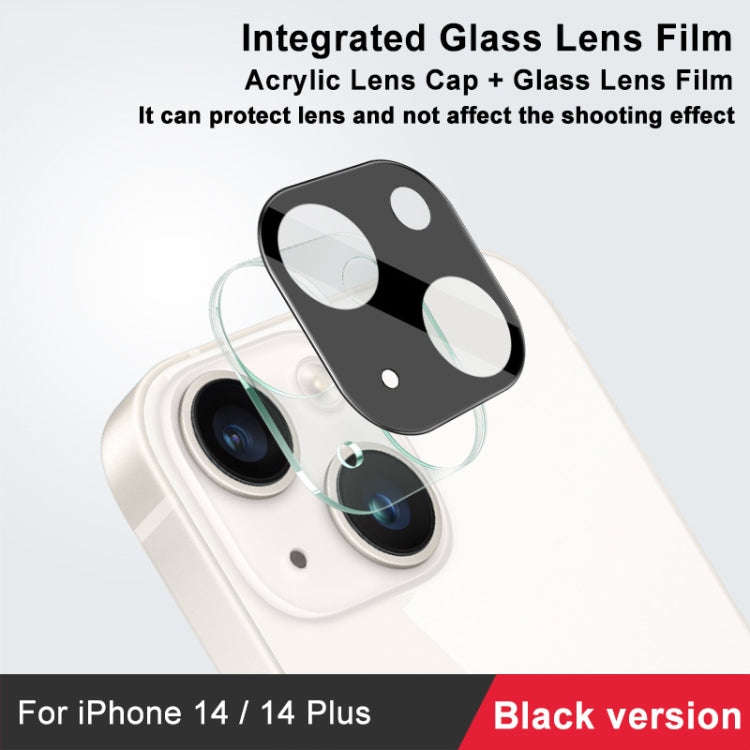 imak High Definition Integrated Glass Lens Film Black Version, For iPhone 14  / 14 Plus, For iPho...
