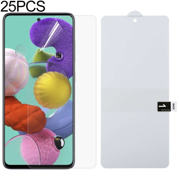25 PCS Full Screen Protector Explosion-proof Hydrogel Film, For Galaxy A21, For Galaxy S20(25 PCS...