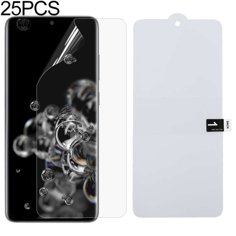 25 PCS Full Screen Protector Explosion-proof Hydrogel Film, For Galaxy A21, For Galaxy S20(25 PCS...