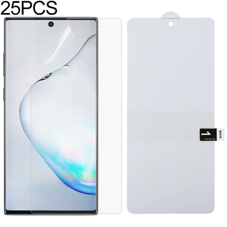 25 PCS Full Screen Protector Explosion-proof Hydrogel Film, For Galaxy A21, For Galaxy S20(25 PCS...