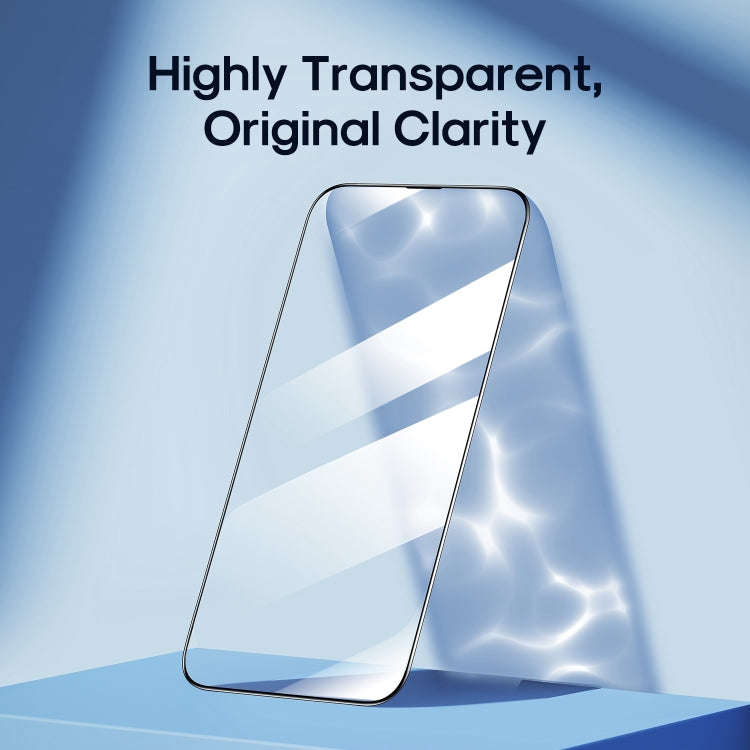 JOYROOM JR-H01 2.5D Screen Printing Full Screen Black Edge Tempered Glass Film, For iPhone 14 Plus
