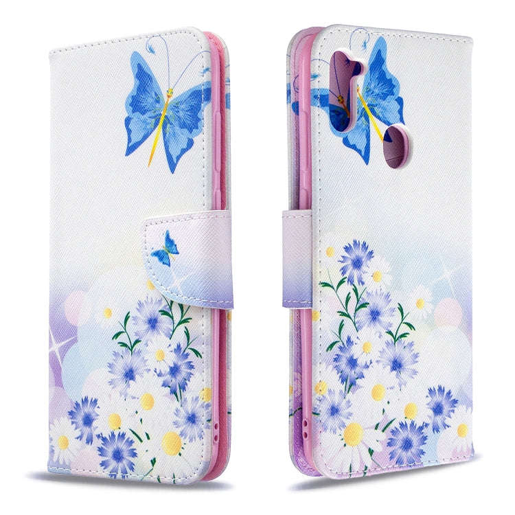 Colored Drawing Pattern Horizontal Flip Leather Case with Holder & Card Slots & Wallet, For Galax...