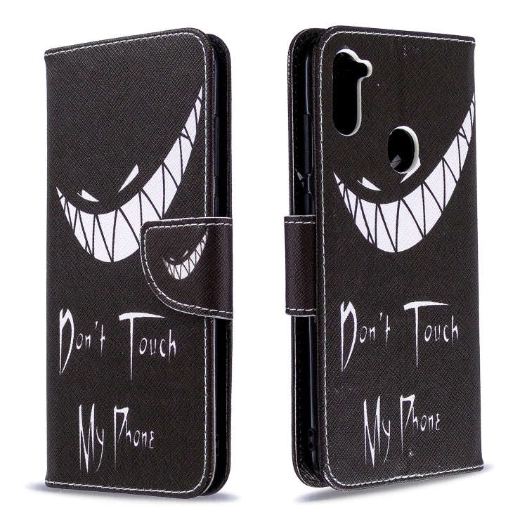 Colored Drawing Pattern Horizontal Flip Leather Case with Holder & Card Slots & Wallet, For Galax...