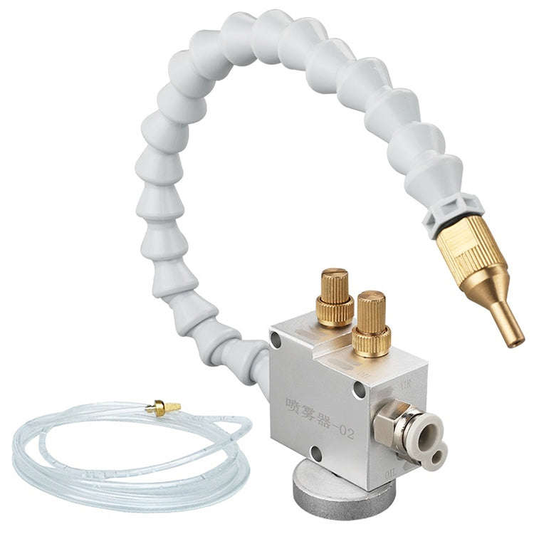 CNC Lathe Mist Coolant Lubrication Spray Engraving Machine Cooling Sprayer, Without Magnetic Base...