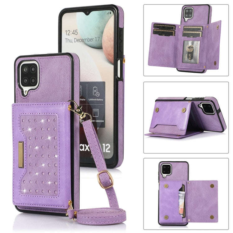 Three-fold RFID Leather Phone Case with Lanyard, For iPhone XS, For iPhone XS Max, For Samsung Ga...