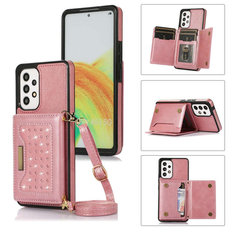 Three-fold RFID Leather Phone Case with Lanyard, For iPhone XS, For iPhone XS Max, For Samsung Ga...