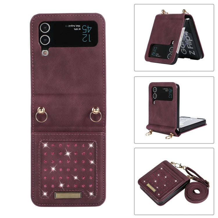 Three-fold RFID Leather Phone Case with Lanyard, For iPhone XS, For iPhone XS Max, For Samsung Ga...