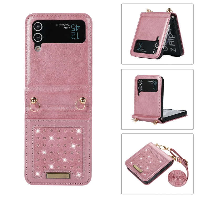 Three-fold RFID Leather Phone Case with Lanyard, For iPhone XS, For iPhone XS Max, For Samsung Ga...