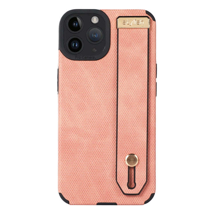 Wrist Strap TPU Leather Phone Case, For iPhone 14 Plus, For iPhone 14 Pro, For iPhone 14 Pro Max,...