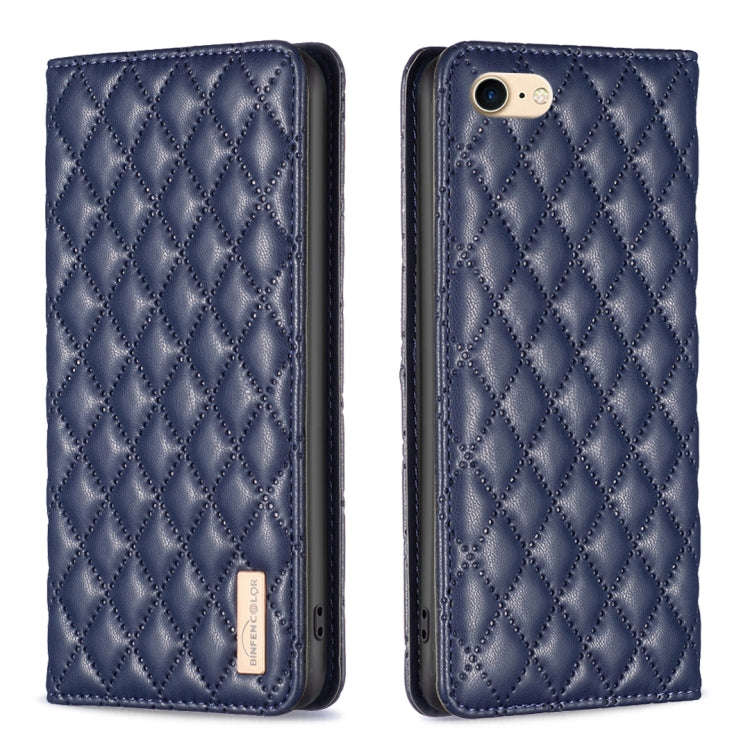 Diamond Lattice Magnetic Leather Flip Phone Case, For iPhone 12 / 12 Pro, For iPhone 11 Pro Max, ...