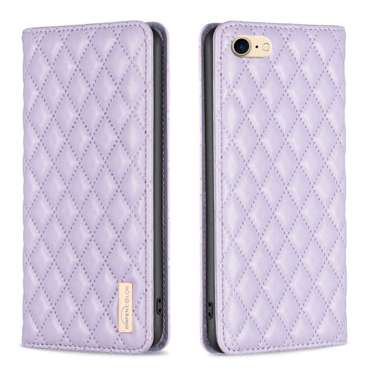 Diamond Lattice Magnetic Leather Flip Phone Case, For iPhone 12 / 12 Pro, For iPhone 11 Pro Max, ...