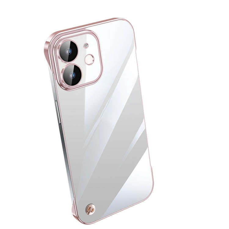 Electroplating Frameless Clear PC Phone Case, For iPhone 13 Pro Max, For iPhone 12, For iPhone 12...