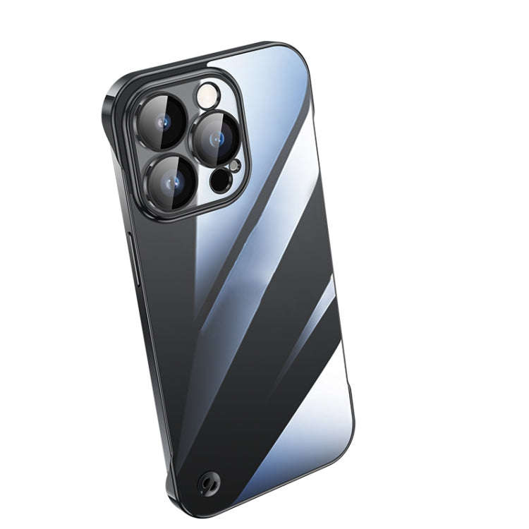 Electroplating Frameless Clear PC Phone Case, For iPhone 13 Pro Max, For iPhone 12, For iPhone 12...