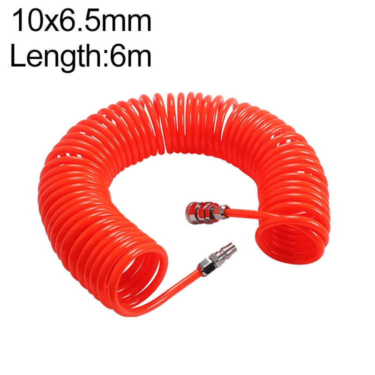LAIZE Compressor Air Flexible PU Spring Tube with Connector, 8x5mm, 3m, with Connector, 8x5mm, 6m...