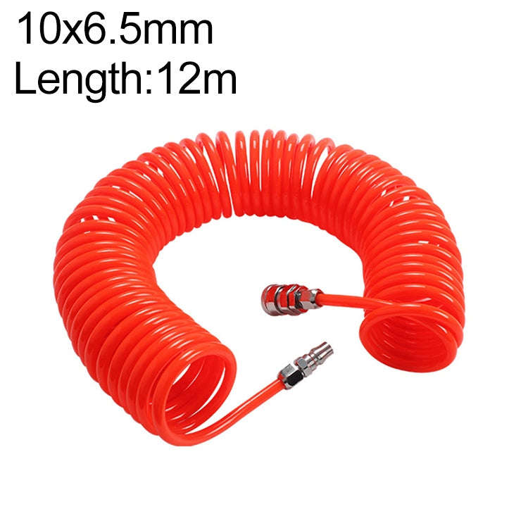 LAIZE Compressor Air Flexible PU Spring Tube with Connector, 8x5mm, 3m, with Connector, 8x5mm, 6m...