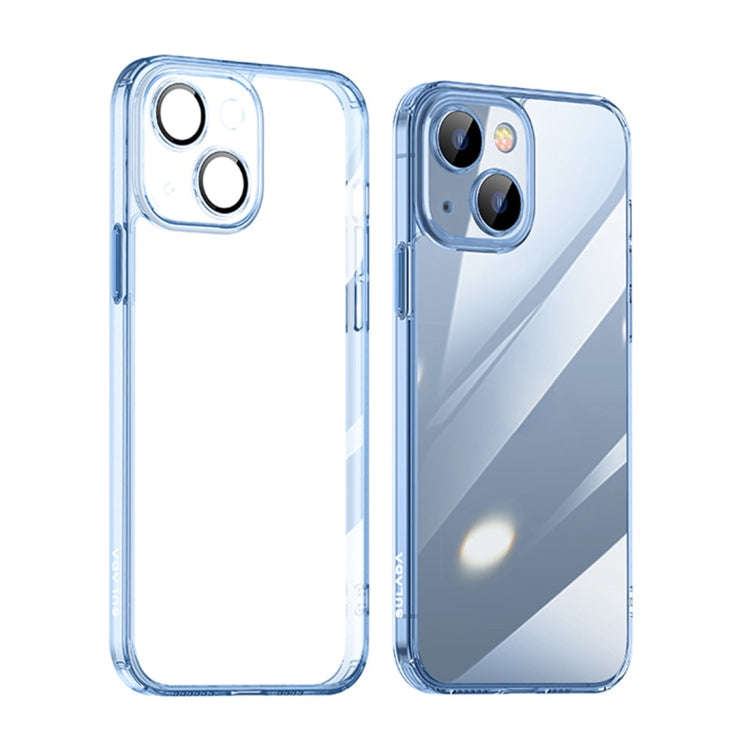 SULADA Crystal Steel Series TPU Transparent Phone Case, For iPhone 14, For iPhone 14 Plus, For iP...