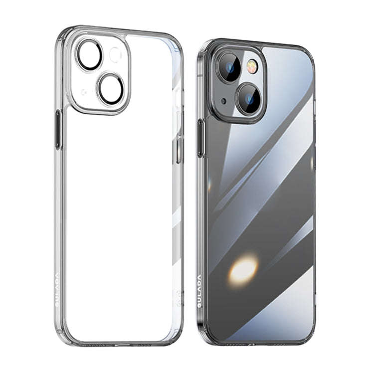 SULADA Crystal Steel Series TPU Transparent Phone Case, For iPhone 14, For iPhone 14 Plus, For iP...