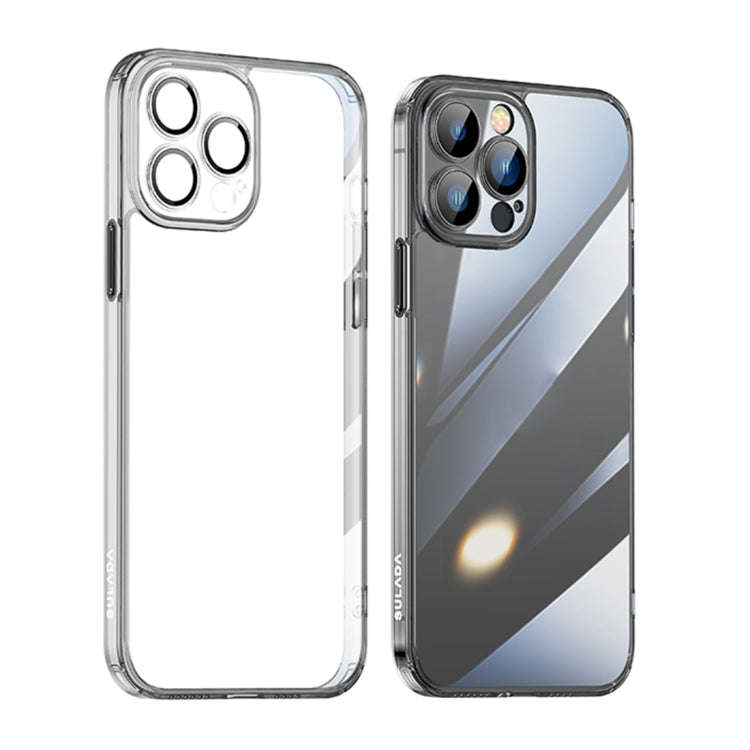 SULADA Crystal Steel Series TPU Transparent Phone Case, For iPhone 14, For iPhone 14 Plus, For iP...