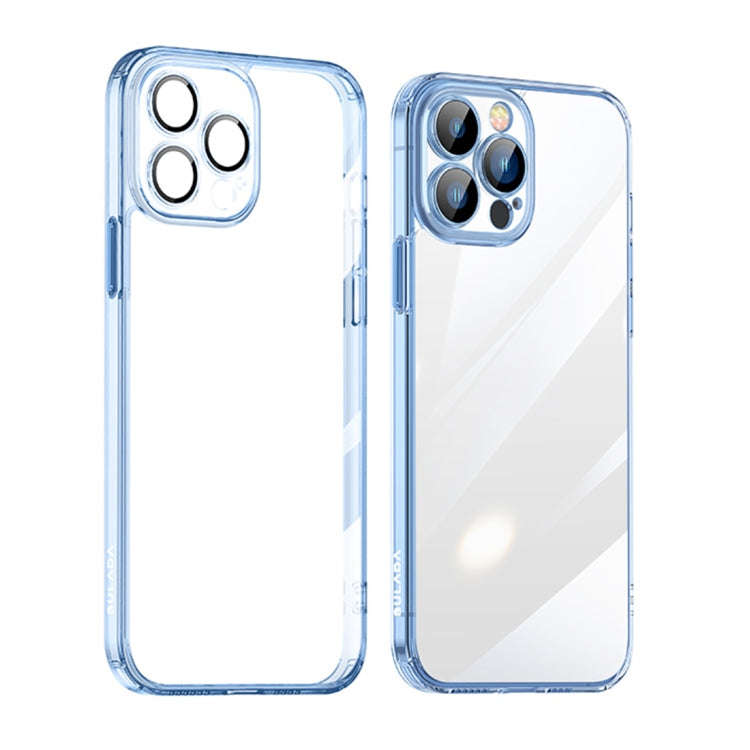 SULADA Crystal Steel Series TPU Transparent Phone Case, For iPhone 14, For iPhone 14 Plus, For iP...