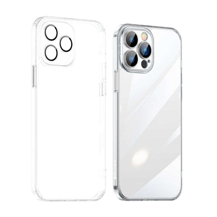 SULADA Crystal Steel Series TPU Transparent Phone Case, For iPhone 14, For iPhone 14 Plus, For iP...