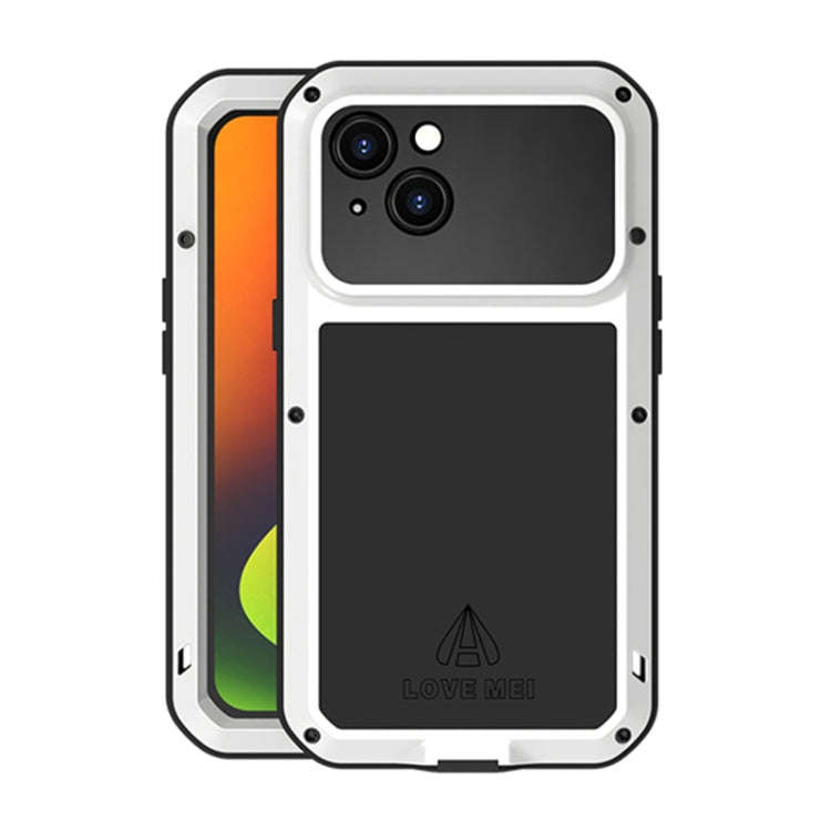LOVE MEI Metal Shockproof Waterproof Dustproof Phone Case, For iPhone 14, For iPhone 14 Plus, For...
