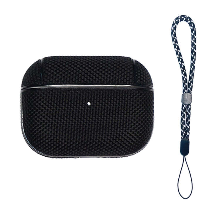 Nylon Waterproof Wireless Earphone Case with Lanyard, For AirPods Pro 2