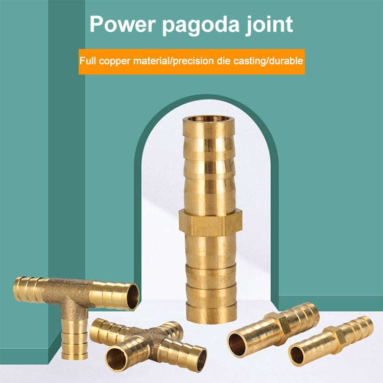 LAIZE 2pcs Pagoda Y-type Three Way Pneumatic Components, Caliber:12mm, 6mm, 8mm, 10mm, 12mm
