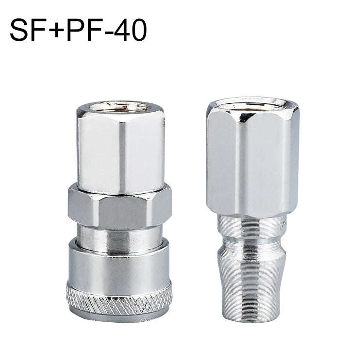 10pcs C-type Self-lock Air Tube Pneumatic Quick Fitting Connector, PF-20, PF-30, PF-40, PH-20, PH...